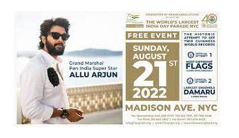 New York’s India Day Parade will be led by Allu Arjun