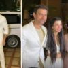 Hrithik Roshan and Saba Azad attend a friend’s wedding event in Mumbai: Photos and video