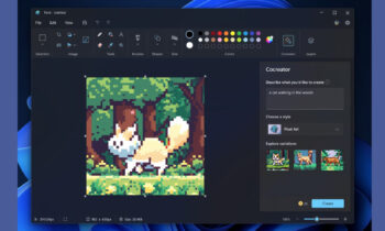 Microsoft Paint for Windows 11 Insiders now includes an AI-driven Cocreator