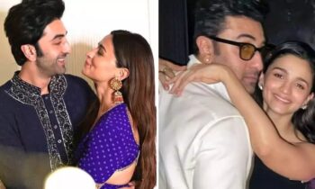 An epic family picture with Kareena Kapoor, Karisma Kapoor from Shah Rukh Khan’s bash shows Alia Bhatt hugging Ranbir in pic