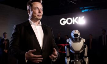 A new AI bot, Grok, described as sarcastic and with access to X information, was unveiled by Elon Musk