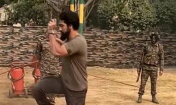 Drills Vicky Kaushal did with the 6 Sikh Regiment are shared