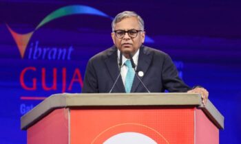 Tata Group announces expansion plans for Gujarat at the Vibrant Gujarat Summit, including a semiconductor factory in Dholera