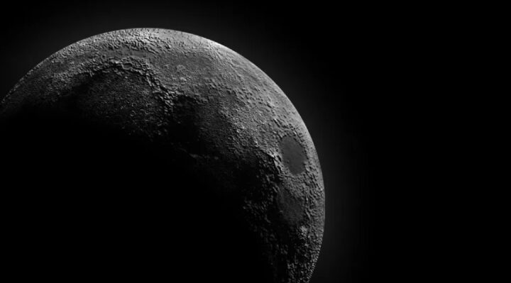 The Japanese Moon Lander takes one last photo before slumbering