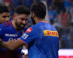 After MI great Jasprit Bumrah’s incredible wicket against RCB, Mohammed Siraj bows down to the pacer