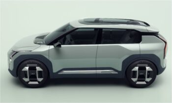 A teaser for Kia’s compact electric SUV EV3 has been released ahead of its global debut